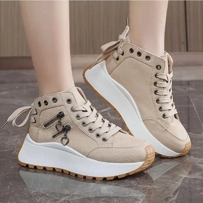 Darcy Canvas Platform Sneakers