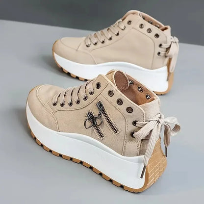 Darcy Canvas Platform Sneakers