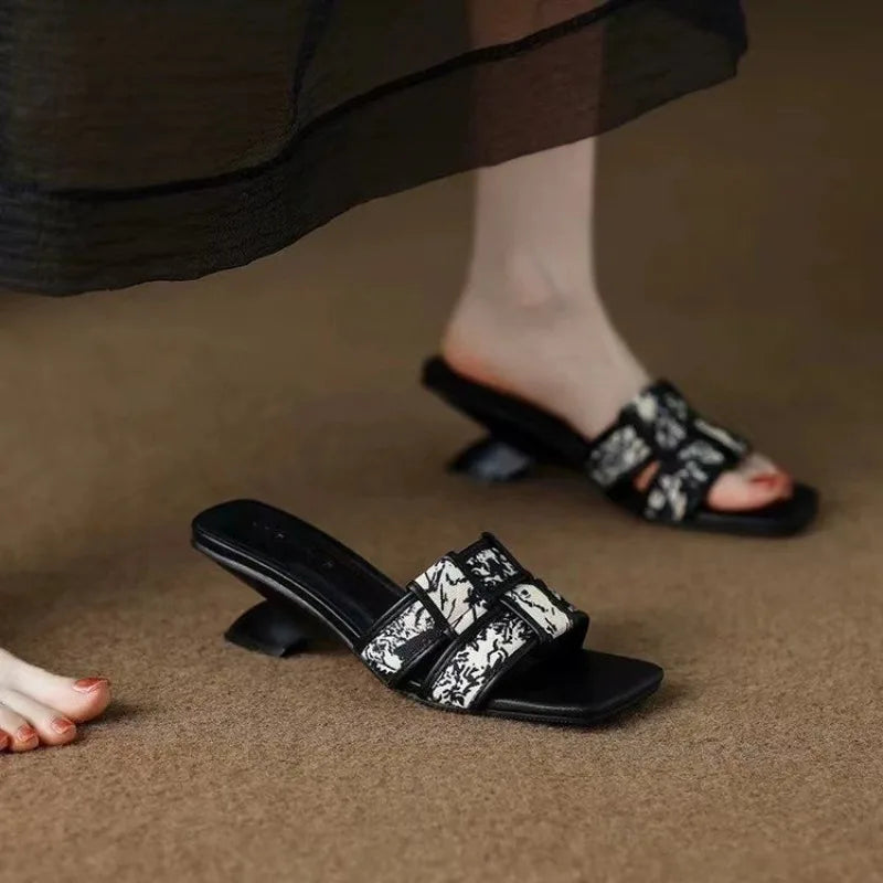 Lune Weave Sandals