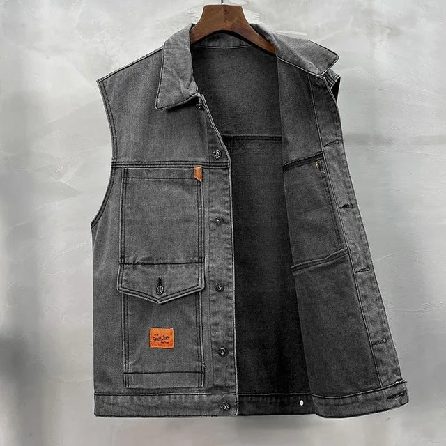 Frontier Denim Vest