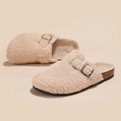 Knox Bouclé Mules