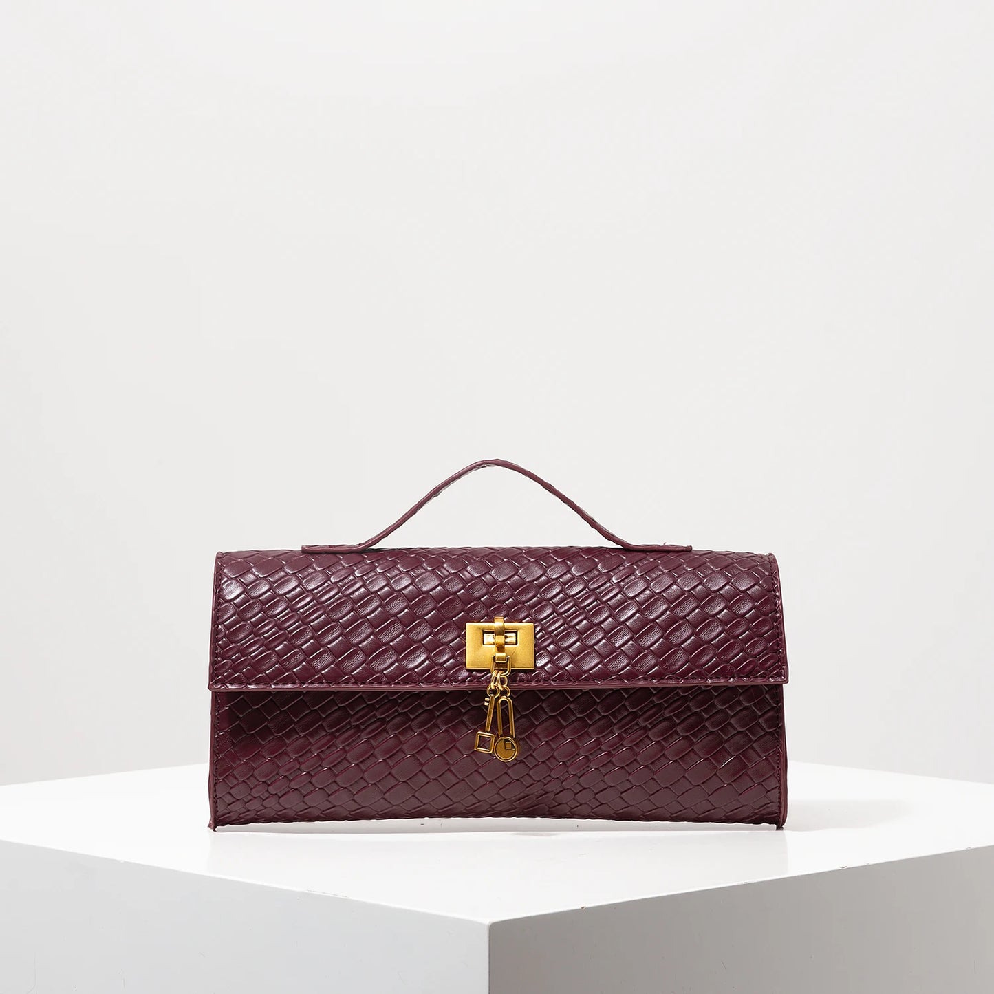 Valentina Woven Clutch