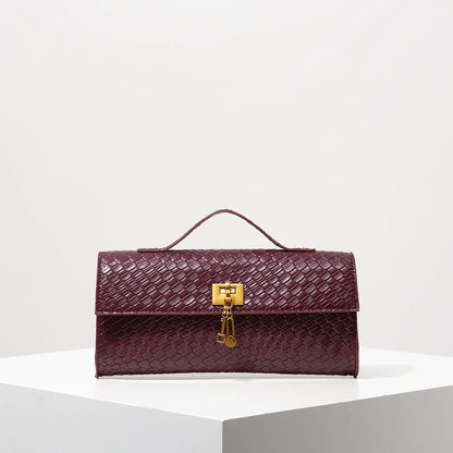 Valentina Woven Clutch