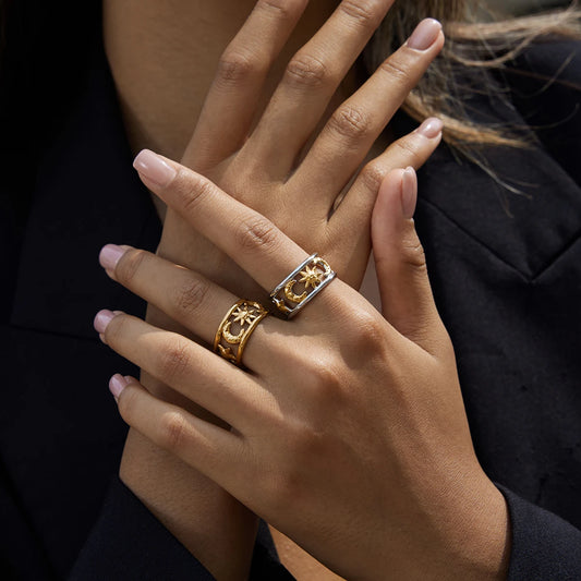 Luna Cutout Ring