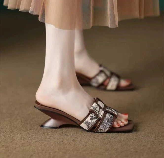 Lune Weave Sandals