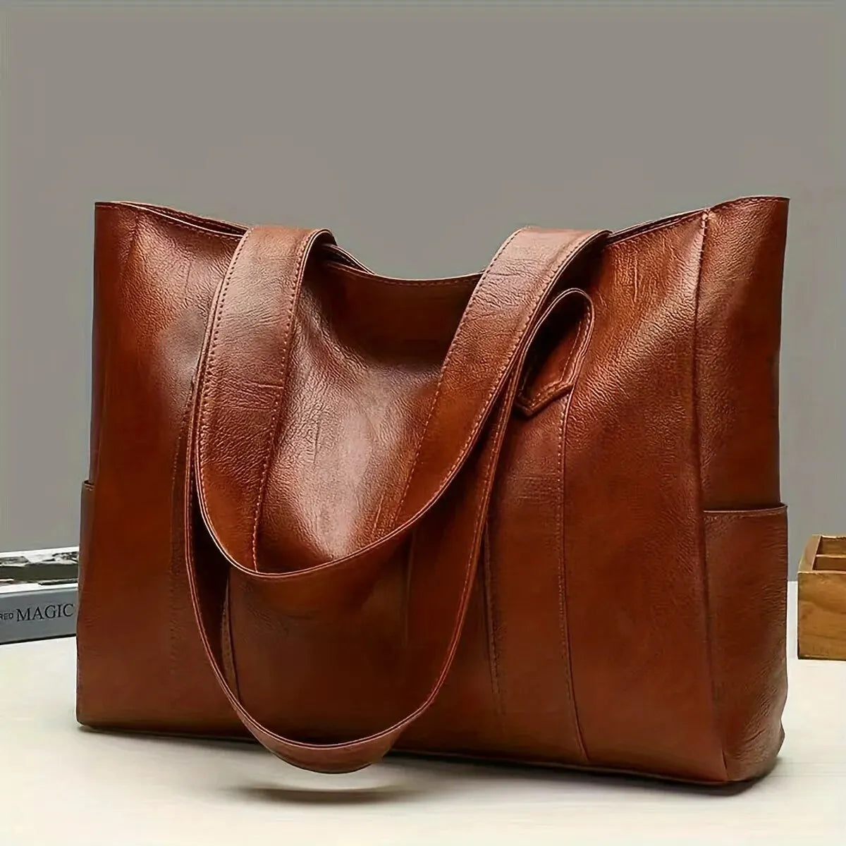 Margaux Leather Tote