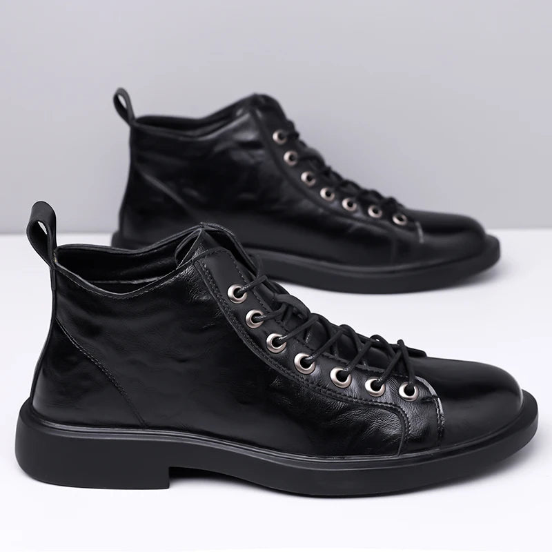 Beckford Leather Dress Boots