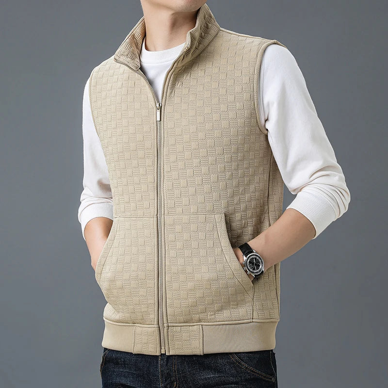 Harlan Textured Vest