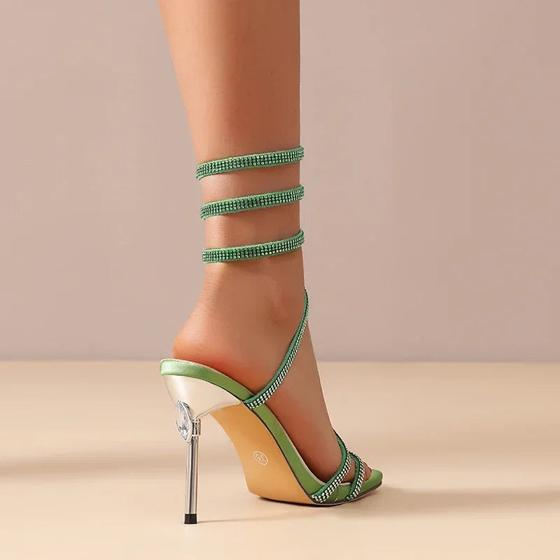 Celeste Wrap Heels