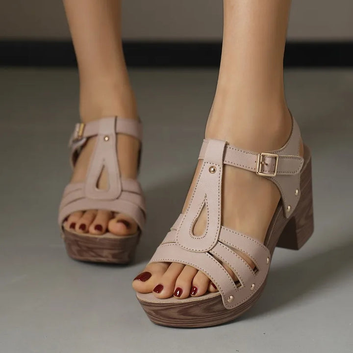 Alma Block Heels