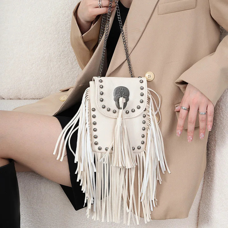 Rebel Tassel Shoulder Bag