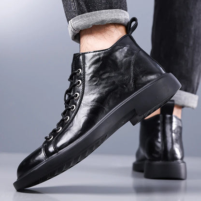 Beckford Leather Dress Boots