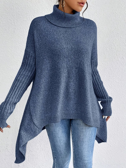 Isaline Ribbed Turtleneck