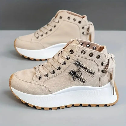 Darcy Canvas Platform Sneakers