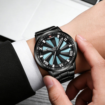 Obsidian Spin Dial Watch