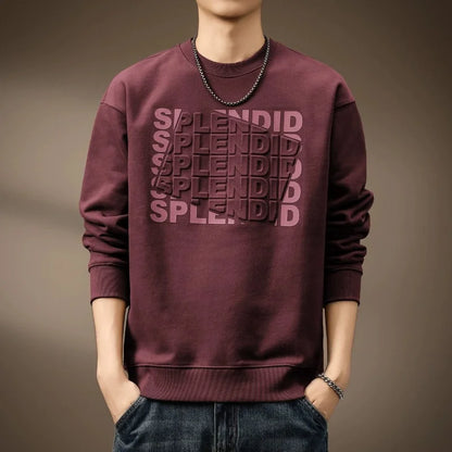 Echo Print Pullover