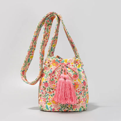 Mira Mosaic Bucket Bag