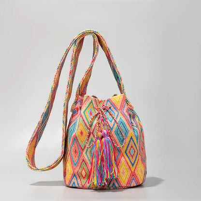 Mira Mosaic Bucket Bag