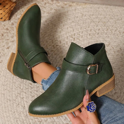 Noelle Buckle Boots