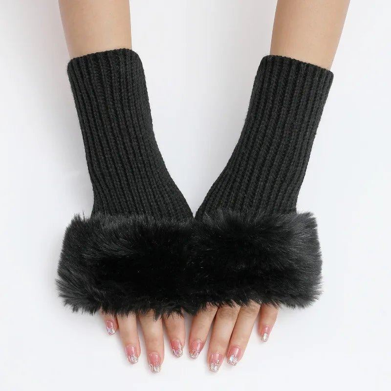 Lana Fur Gloves