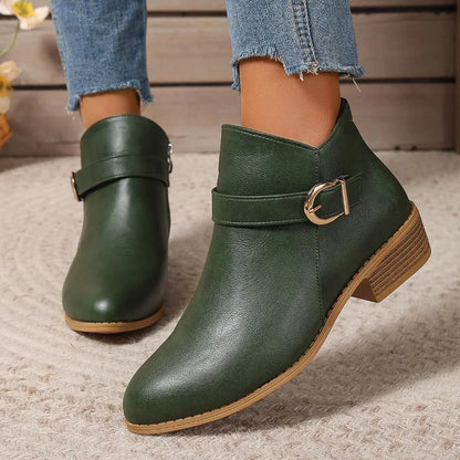 Noelle Buckle Boots