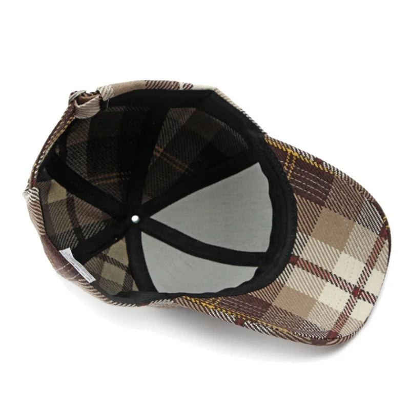 Marlowe Plaid Cap