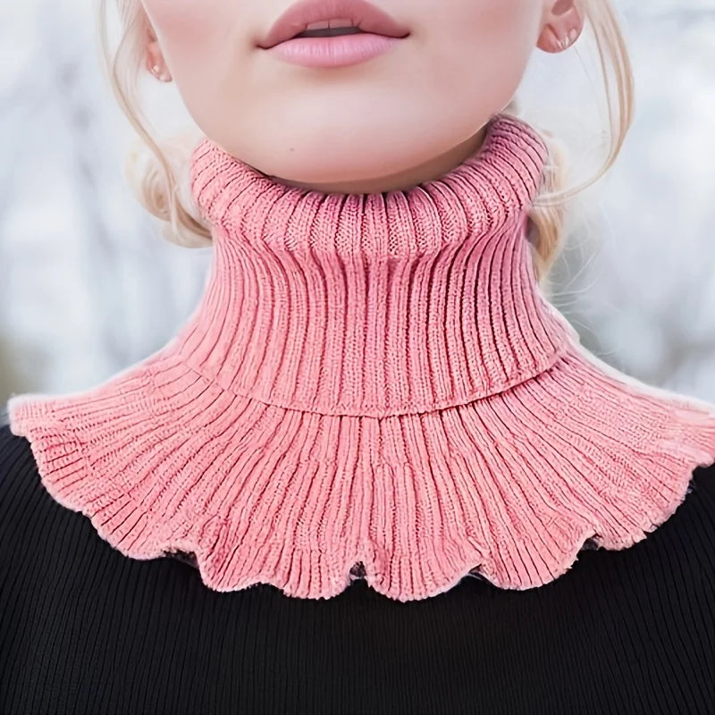 Alba Ruffle Knit Collar