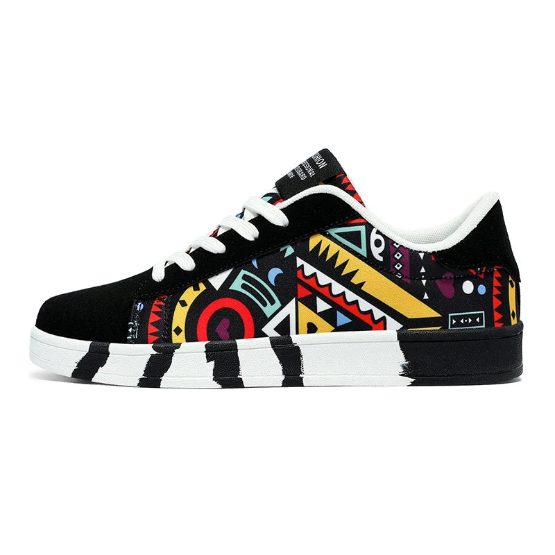 Aztec Graffiti Sneakers