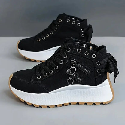 Darcy Canvas Platform Sneakers