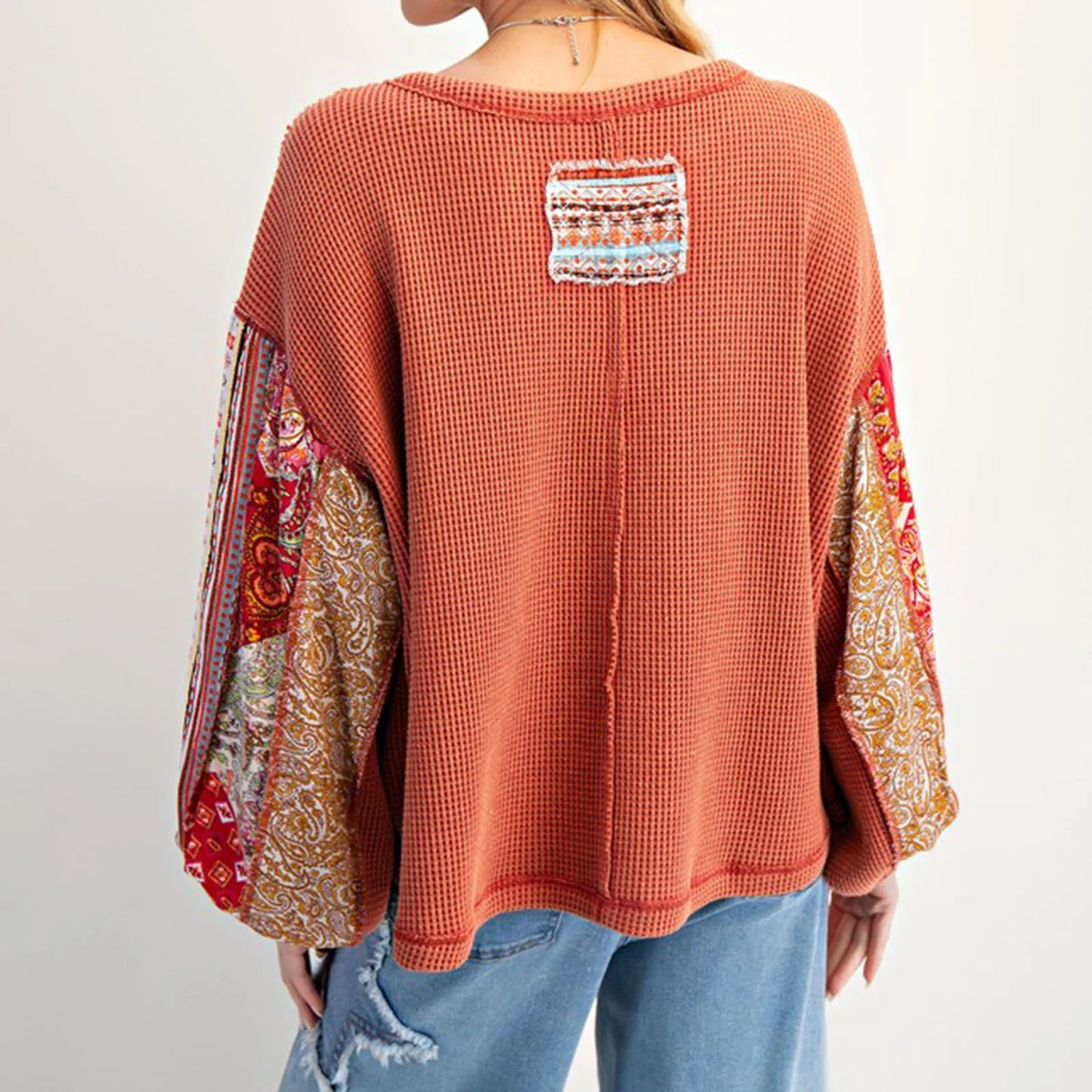 Rosalie Patchwork Top