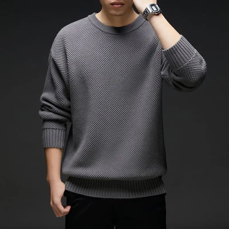 Miles Textured Pullover