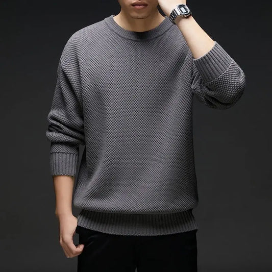 Miles Textured Pullover