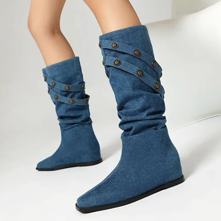 Veyra Rivet Boots