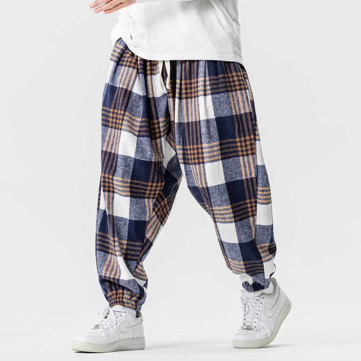 Hudson Plaid Joggers