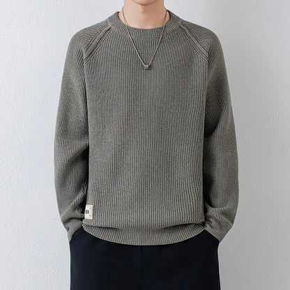 Elias Ribbed Crewneck