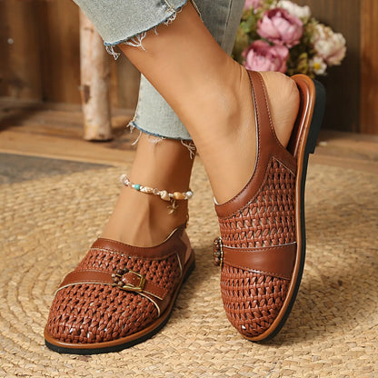 Noémie Woven Sandals