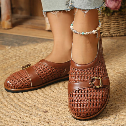 Noémie Woven Sandals