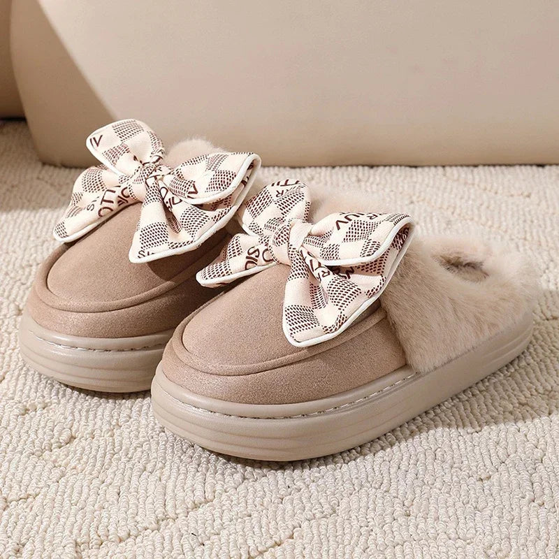 Belle Bow Slippers