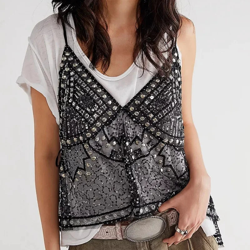 Sable Embellished Cami