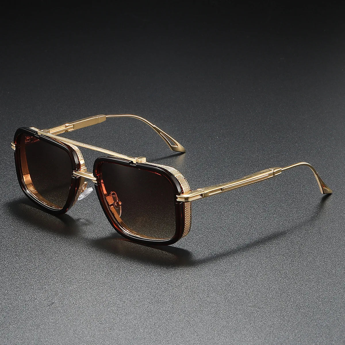 Maddox Double-Bridge Sunglasses