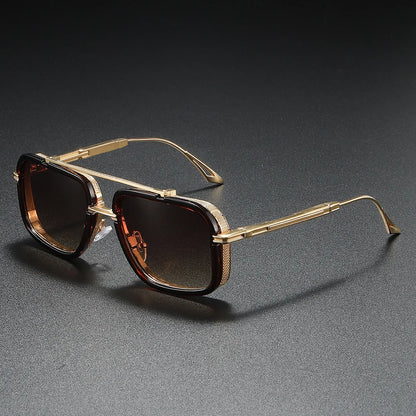 Maddox Double-Bridge Sunglasses