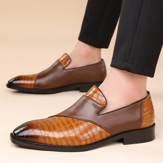 Preston Croc Loafers