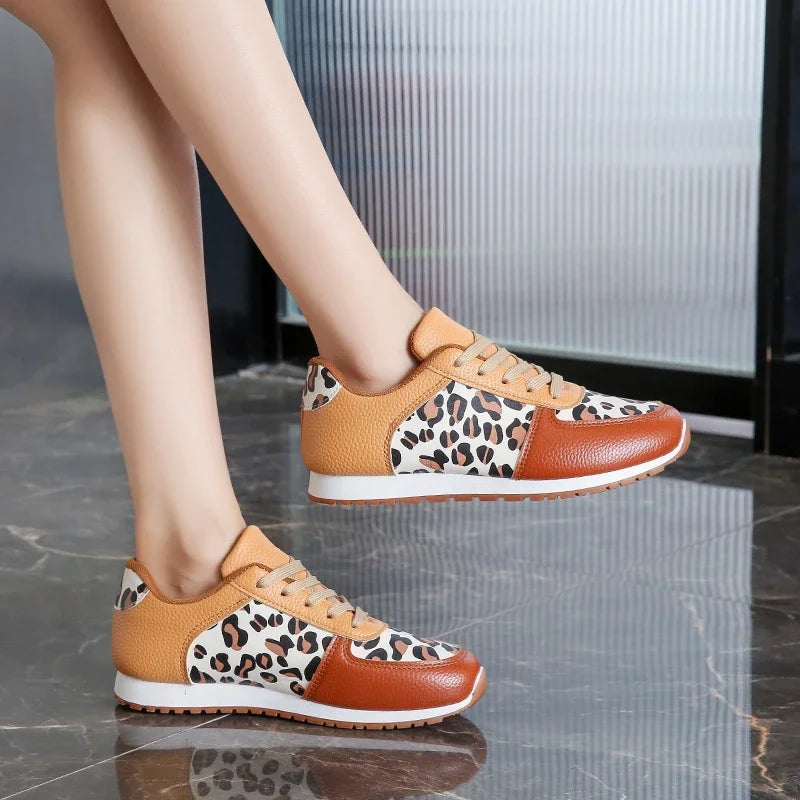 Reese Leopard Sneakers