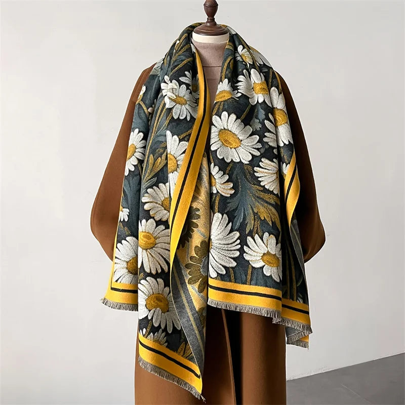Roselle Garden Scarf