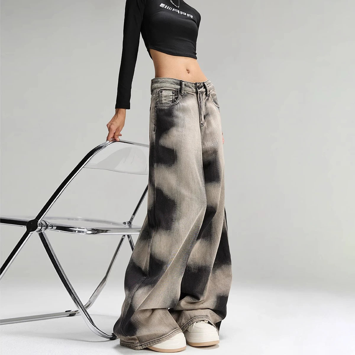 Luna Fade Baggy Jeans