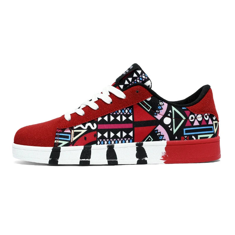 Aztec Graffiti Sneakers