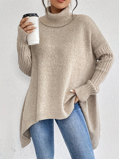 Isaline Ribbed Turtleneck