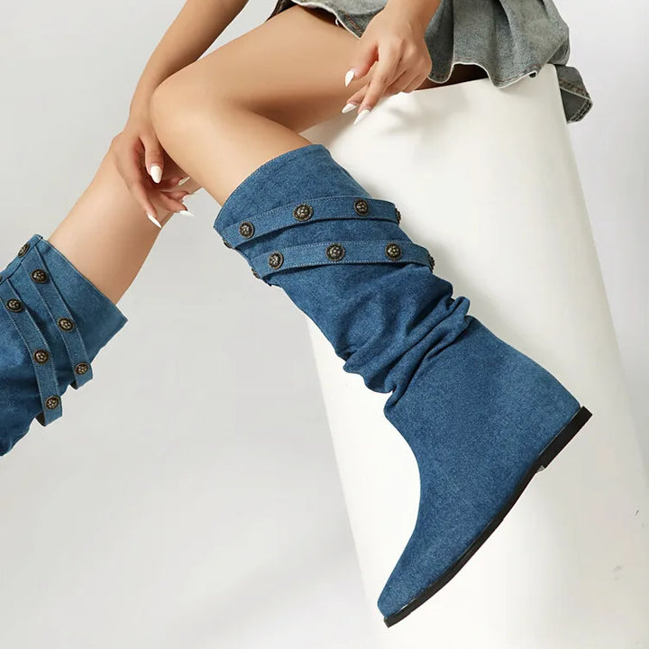 Veyra Rivet Boots