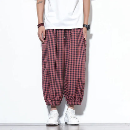 Metro Plaid Joggers