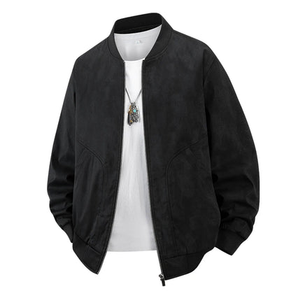 Callum Suede Bomber
